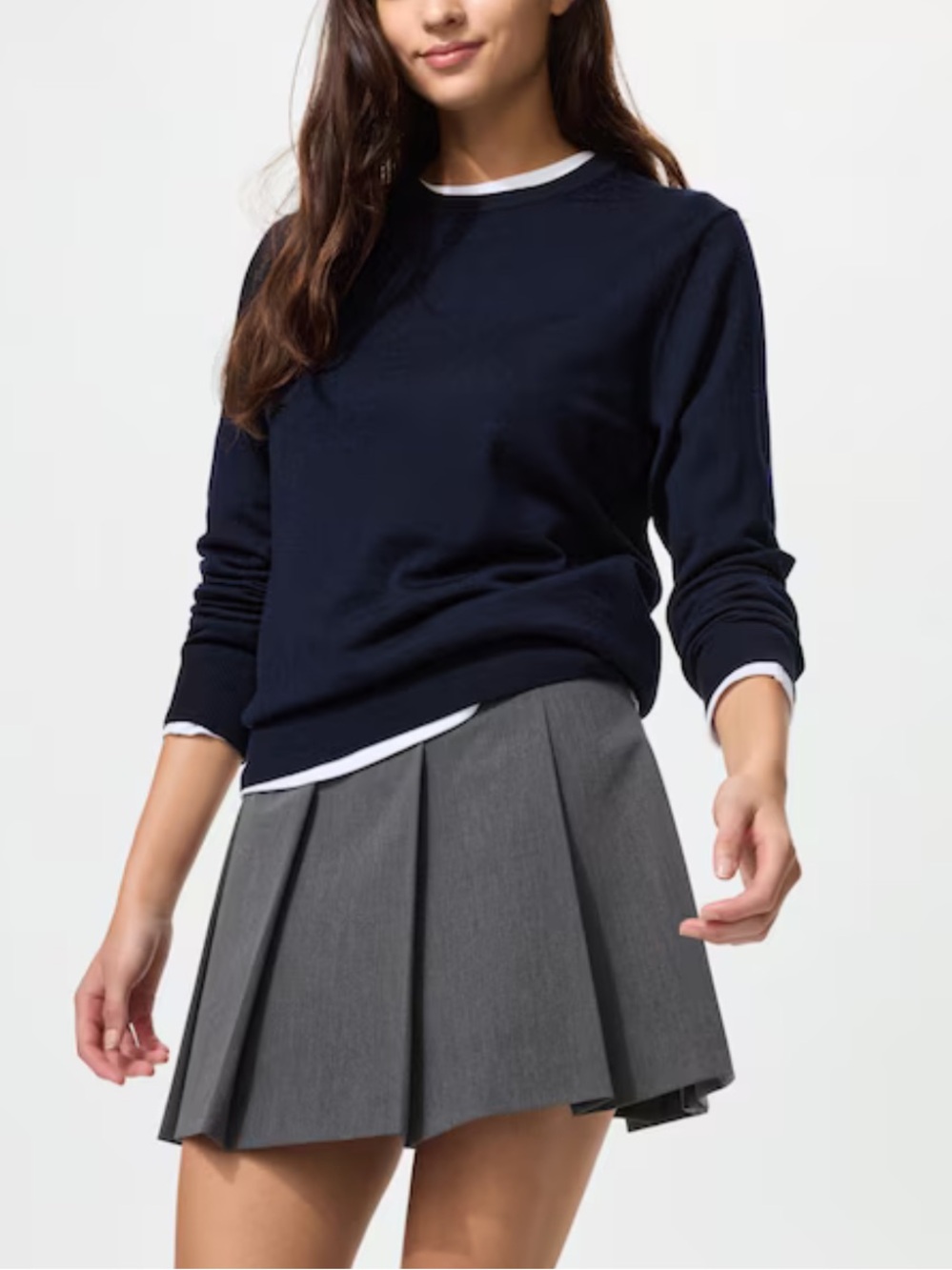 Uniqlo merino crew neck sweater
